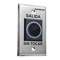 "No Touch" RTE IR Sensor, Single-gang Plate - Spanish