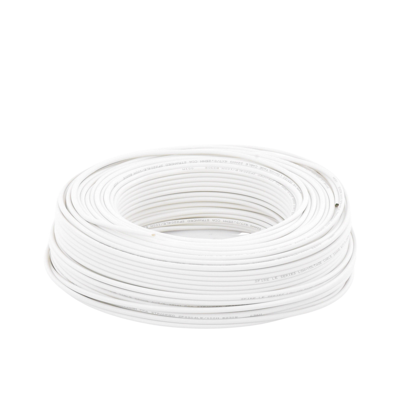 328 ft (100m) Reel / CCA Cable / 4x22 AWG / Copper-Clad Aluminum Type / Applications in Intrusion Alarms / Automation