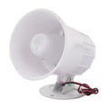 Sirena Cableada SFIRE SF-520A / 110 dB / Potencia 15 W /Alimentación 12 VCC / 1 Tono / Compacta y Potente