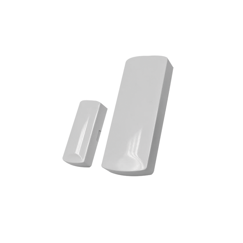 Sensor magnético inalámbrico ultra pequeño/estético, para uso en puertas y ventanas. Duración de batería de 5 años.