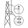 Tower Side Mount Kit for Antennas UHF HX Series