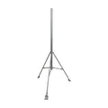 Mast 2' x 10' with Tripod for Installation, Hot-dip Galvanized