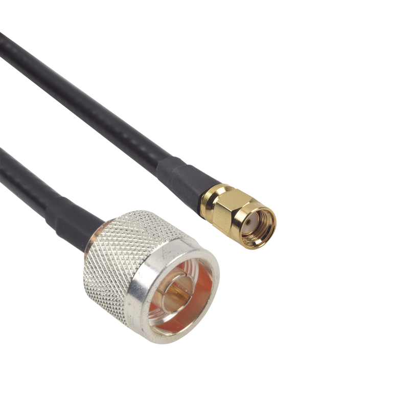 1.96 ft Jumper LMR-240 Cable with N Male and RP SMA Male Connectors