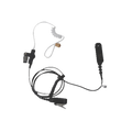 Lapel Microphone with Discreet Earphone for MOTOROLA Radios HT-750 / 1250 / 1550 / PRO-5150 / 5550 / 7150/ 9150/ MTX850LS / PTX700