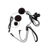 Microphone with Boom for Open Helmet for VERTEX Radios VX-10/ 300/ 400/ 210/ 110/ 1R/ VXF-1/ FT-10R