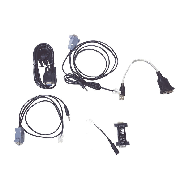 Universal Interface Programming Cable for ICOM or KENWOOD Mobile & Portable Radios with USB & RS-232 Ports