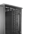 19" 45U Professional Cabinet for Telecommunications, Depth 1200mm, Standard Rack and Security Glass Door
