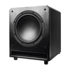 Powered slot subwoofer with 10in driver, 150W internal amplifier.