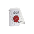Emergency Exit Button with Polycarbonate Protective Cap and Key Reset