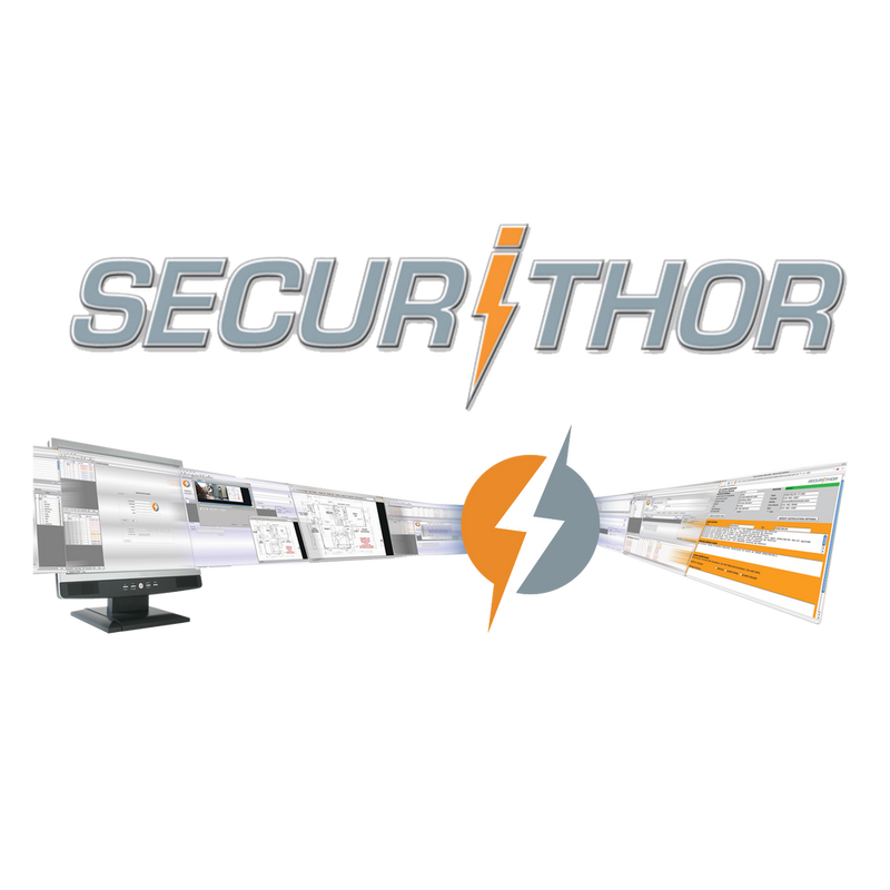 SECURITHOR Software Server Network Version, STW Work Stations (sold separately)
