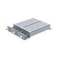 UHF SYSCOM Duplexer, 6 Cavities for 403-430 MHz, 50 Watt, 5 MHz Split, Reject Band, BNC Females.