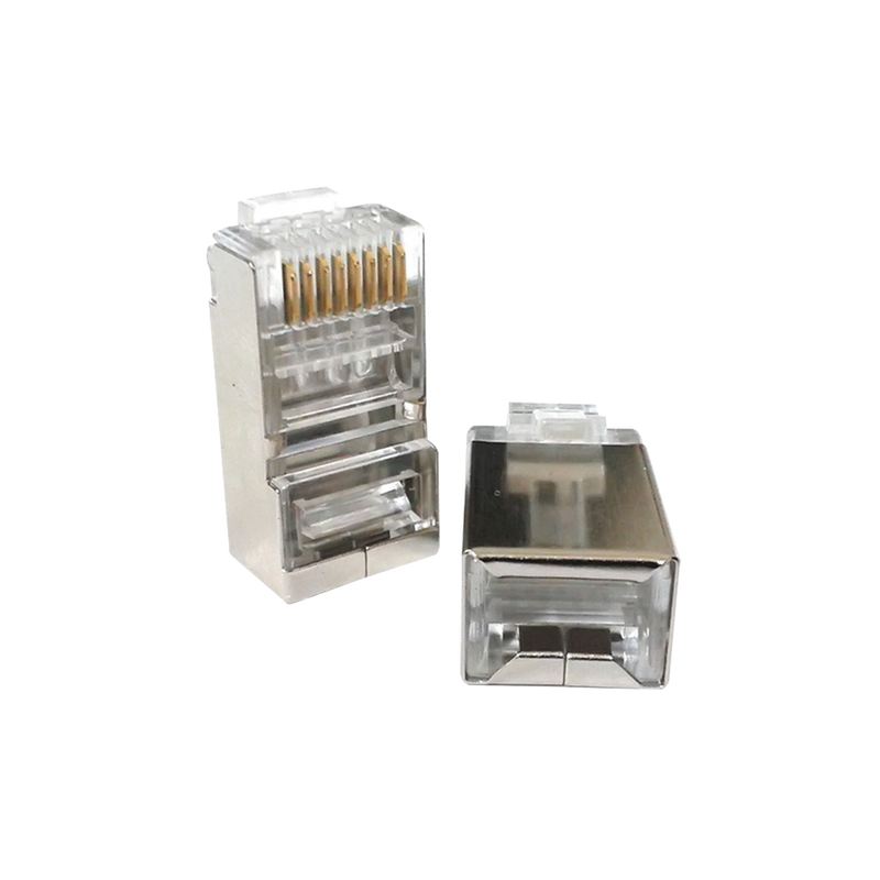 RJ45 Plug for Category 5E FTP/STP Cable - Shielded withot pin to ground