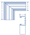 Accessory in "L" White Compatible with TEK100 (5576-12100)