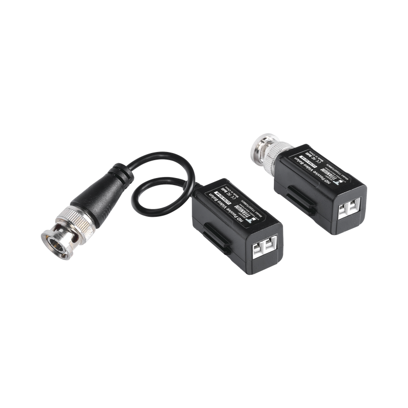 Kit de Transceptores (Baluns) con TERMINALES DE TORNILLO, Resolución 4K, COAXIAL Blindado / COAXITRON / AUDIO POR COAXITRON / Menú OSD / Conector 100% COBRE / Calidad PREMIUM