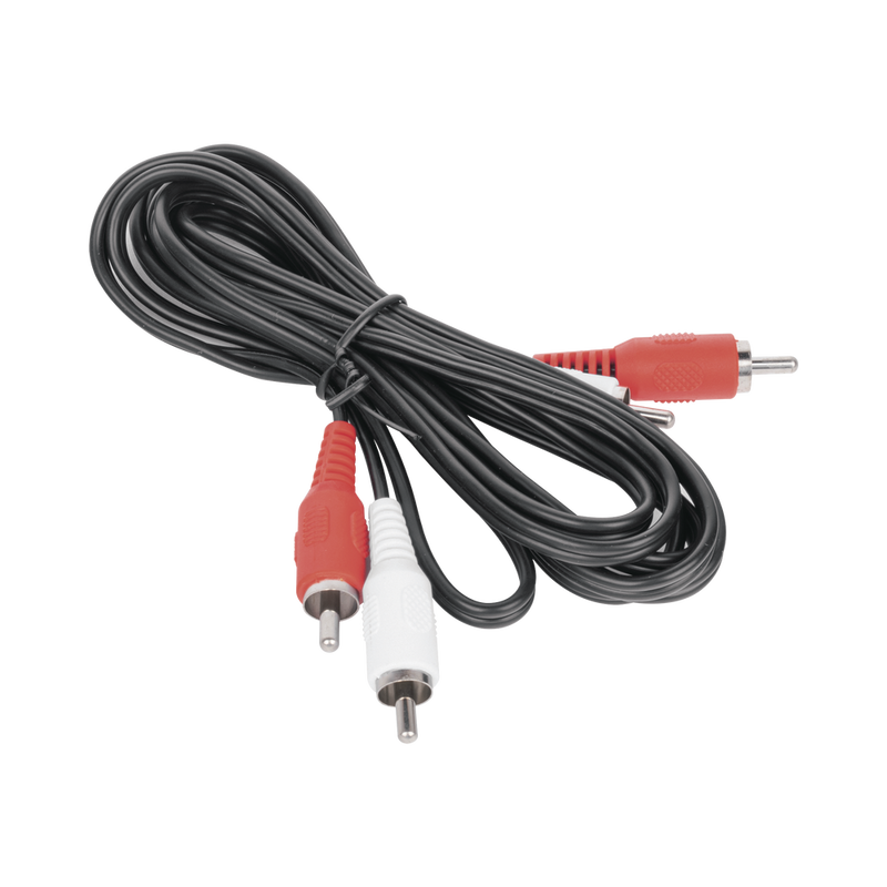 RCA Cable Male to Male 2 m Length, for Audio and Video Applications Optimized for HD
