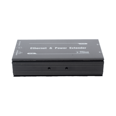 (POE 600 METERS) Transmitter for TT-8001R PoE Extender / 1 Port for video reception and power supply (PoE) / IDEAL FOR DOMES AND IP CAMERAS / Cascading Connection / Supports 60 W PTZ's / Supports IEEE802.3af/at