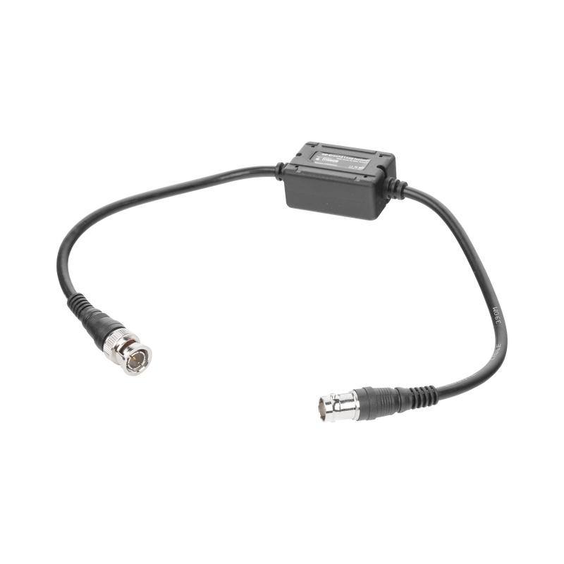 BNC GROUND ISOLATOR / Effectively ELIMINATE video problems such as NOISE, CROSSPHONE, DISTORTION and INTERFERENCE caused by ground loops. Compatible with HD-TVI/CVI/AHD/CVBS cameras up to 2 MP.