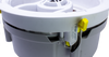 Ghost 7" In-ceiling, TruGrip Toolless Design, White Poly Woofer with Quick Connect