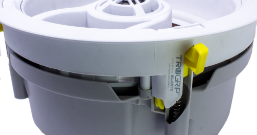 Ghost 7" In-ceiling, TruGrip Toolless Design, White Poly Woofer with Quick Connect