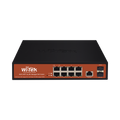 8 GE + 2 SFP Ports 24/48V Mixed L2 Managed PoE Switch, 2 SFP Slots, 150W power budget