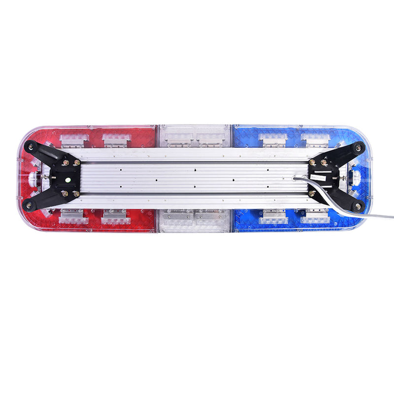 47 " blue light bar, 88 LEDs, with blue traffic control, ideal for equipping public safety units