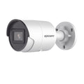 4 MP WDR Fixed Bullet Network Camera/ 2.8 mm Lens / 40 m IR EXIR / IP67 / WDR 120 dB / PoE / Integrated Microphone / Video Analytics (False Alarm Filter) / Ultra Low Illumination