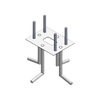 Floor Anchor Compatible with All XB Vehicle Barrier Models