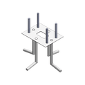 Floor Anchor Compatible with All XB Vehicle Barrier Models