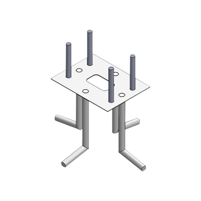 Floor Anchor Compatible with All XB Vehicle Barrier Models