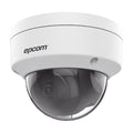IP Dome 6 Megapixel / 2.8 mm Lens / 30 mts IR EXIR / Outdoor IP67 / IK10 / WDR 120 dB/ PoE / Video Analytics (False Alarm Filter) / Ultra Low Lighting / Audio and Alarm Input and Output