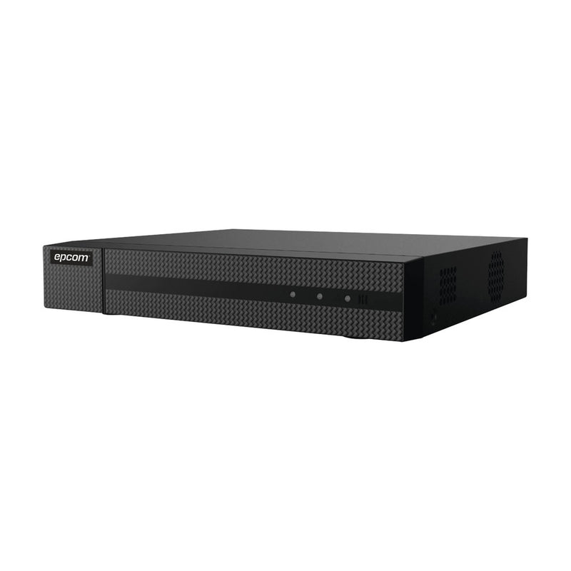 NVR 4 Megapixel / 4 IP Channels / 4 PoE+ Ports / 1 Hard Drive Bay / Full HD Output
