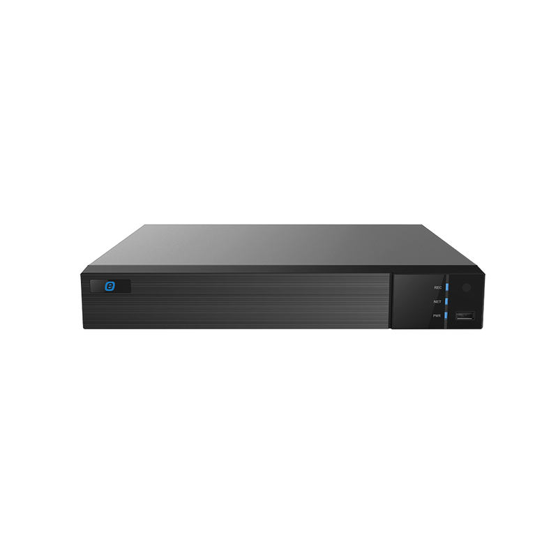 8MP (4K) NVR / 16 IP Channels / 16 PoE Ports / Supports 2 Hard Drives / 4K Video Output / H.265+ / Cloud Video Recording