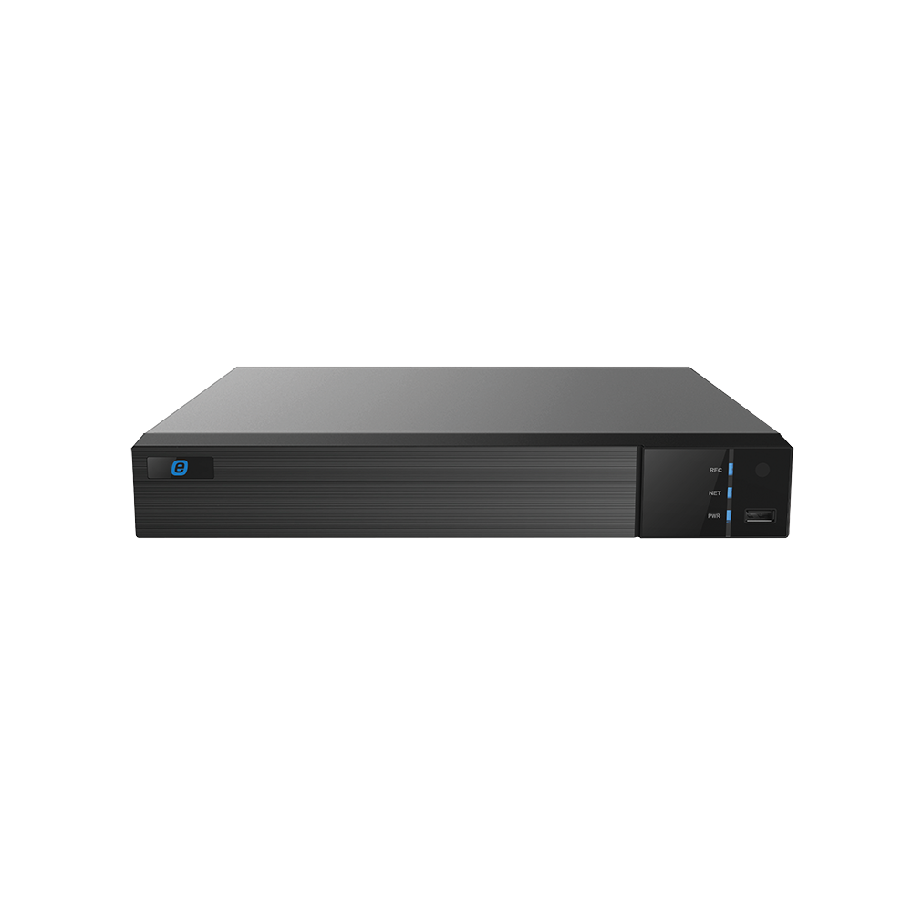 NVR 8MP (4K) / 16 Channels IP / 16 POE Ports / Support 2 Hard Disk / Video Output in 4K / H.265+ / Cloud Video Recording