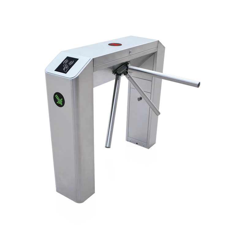 (New Design) Bidirectional Industrial Turnstile, Stainless Steel, Supports Proximity Reader