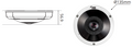 IP Fisheye 5MP | Micro SD | Two-Way Audio | Alarm I/O | PoE 802.3AF | IR LED 20 M | WDR | Day/Night (ICR) | IK10/IP67 | NDAA Compliance