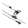 Microphone with earphone D-ring TK-2000/3000/2402/3402/2312/3312 NX-1200/1300/3220/3320/240/340