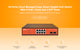 8-Port Smart PoE Switch with 8 PoE+ and 2 SFP ports, cloud-managed, with automatic loop prevention and real-time alerts