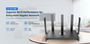 1300M Wi-Fi 5 Dual-band Gigabit Mesh Router, Wave 2, 5 Omnidirectional & Foldable Antennas Providing Strong Wi-Fi Signals, Up to 96 Concurrent Connections