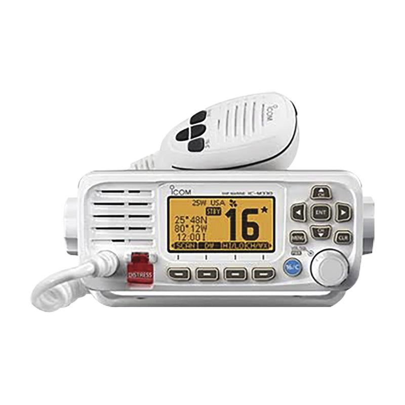 Marine Transceiver Top Performance Ultra Compact VHF (Without GPS Receiver)  White Color