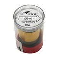 7/8' Plug-in Element, 10 Watt for Wattmeter BIRD 43 in the 400 to 800 MHz Frequency Band.