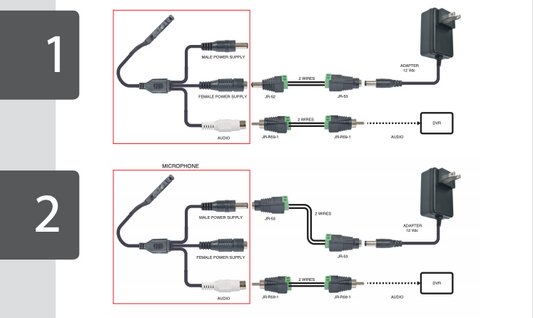 Omnidirectional Microphone with Noise Cancellation, High Fidelity, for Indoor, with Reception Distance of 50 - 120 square meters