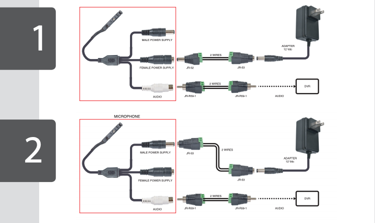 Omnidirectional Microphone with Noise Cancellation, High Fidelity, for Indoor, with Reception Distance of 50 - 120 square meters