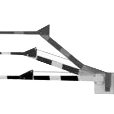 Folding wood arm / Compatible with DKS 1601 barriers