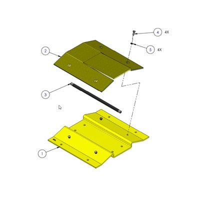 18" Tunnel Extension for DKS1603-180 Barriers / Add a Safe Pass for Motorcycles or Bicycles