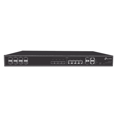 GPON Optical line terminal (OLT) for 512 ONUs, 4 SFP GPON ports, redundant power supplies