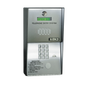 Telephone audio intercom / 600 telephone numbers / Control for 2 doors / Surface-mounted cabinet / 16-digit dialing / Analog or digital line
