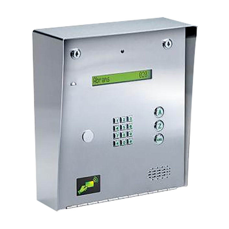 Telephone Entry & Access Control with Voice and Data connection over Cellular, Internet or a POTS (Plain Old Telephone Service) connection.