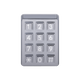 Keypad Ligthed yellow / green for DKS telephone entry
