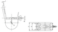 Suspension Clamp J Hook for Fiber Mini ADSS &Phi; 6-8 mm