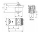 (85M) - Medium Adjustable Upper Hinge / For Doors up to 990 lb (450 Kg) per pair / Weld On / 2-11/16" diam / Galvanized